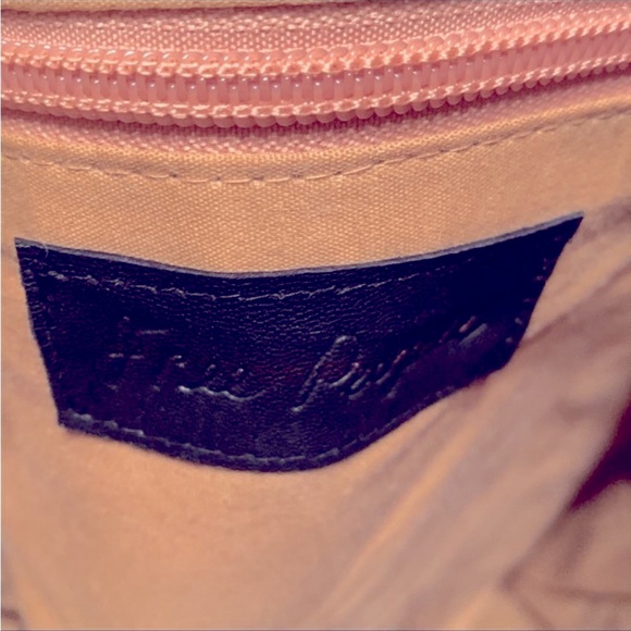 Free People Straw Fringe Pattern Hobo/Tote Handbag - Picture 4 of 5